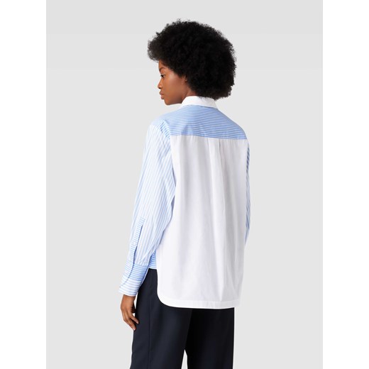 Bluzka koszulowa ze wstawką w kontrastowym kolorze model ‘Betallina’ 44 Peek&Cloppenburg 