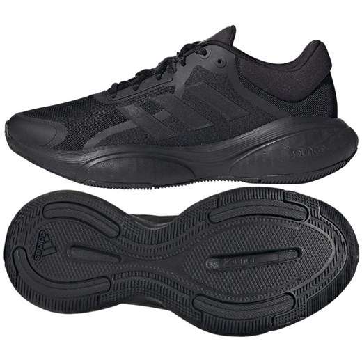 Buty do biegania adidas Response W GW6661 czarne ze sklepu ButyModne.pl w kategorii Buty sportowe damskie - zdjęcie 169753363