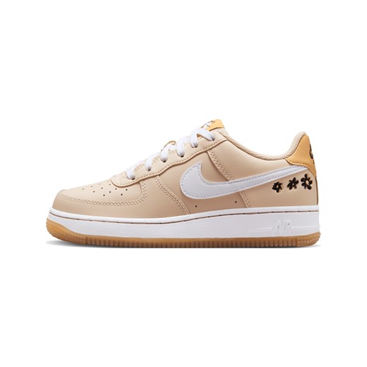 Buty dla dużych dzieci Nike Air Force 1 SE - Brązowy Nike 33.5 Nike poland