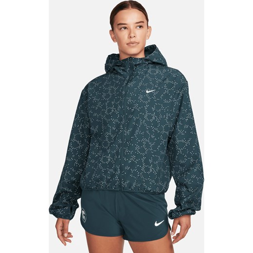Damska kurtka do biegania Nike Dri-FIT - Zieleń ze sklepu Nike poland w kategorii Kurtki damskie - zdjęcie 169754662