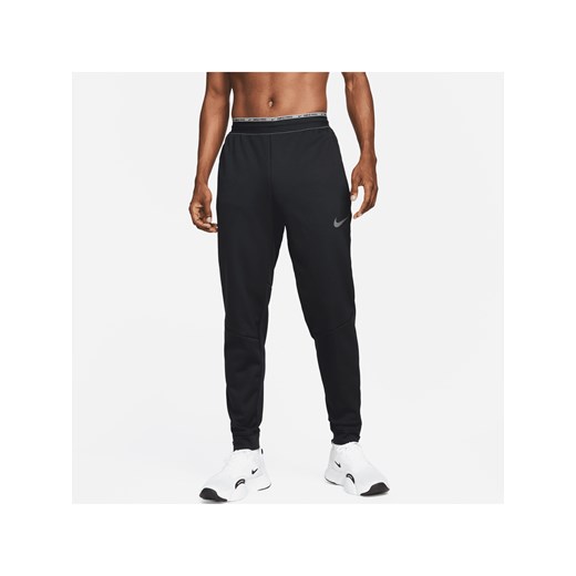 Męskie spodnie do fitnessu Nike Therma-FIT Therma Sphere - Czerń ze sklepu Nike poland w kategorii Spodnie męskie - zdjęcie 169754863