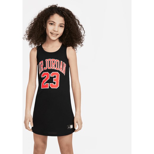 Sukienka dla dużych dzieci (dziewcząt) Jordan - Czerń ze sklepu Nike poland w kategorii Sukienki dziewczęce - zdjęcie 169754902