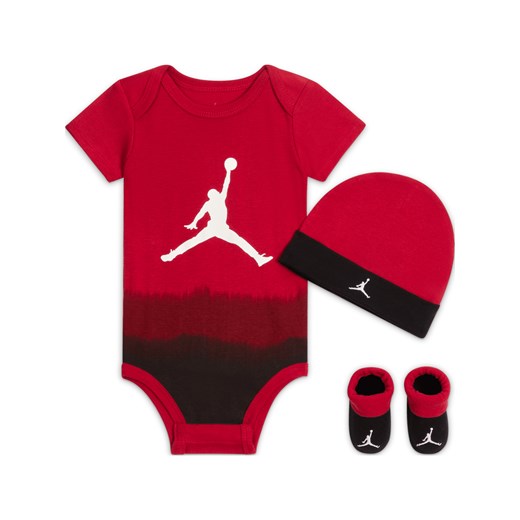 Trzyczęściowy zestaw dla niemowląt Jordan - Czerwony ze sklepu Nike poland w kategorii Komplety niemowlęce - zdjęcie 169755011
