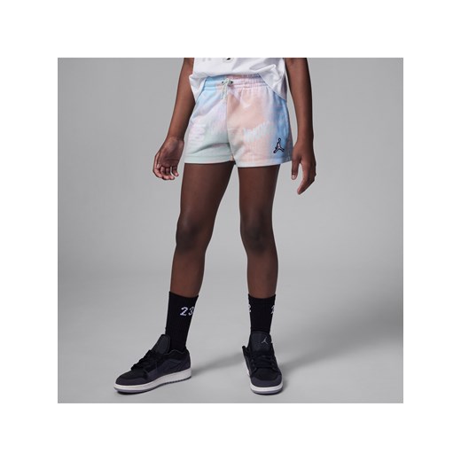 Spodenki dla dużych dzieci (dziewcząt) Jordan Essentials New Wave Printed Shorts - Zieleń ze sklepu Nike poland w kategorii Spodenki dziewczęce - zdjęcie 169755033