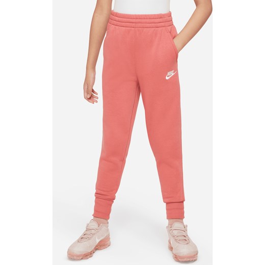 Spodnie dla dużych dzieci (dziewcząt) o wysokim stanie Nike Sportswear Club Nike XS Nike poland
