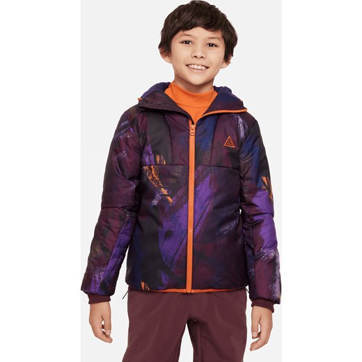 Luźna kurtka dla dużych dzieci Nike ACG Storm-FIT „Rope De Dope” - Fiolet ze sklepu Nike poland w kategorii Kurtki chłopięce - zdjęcie 169755303