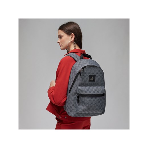 Plecak Jordan Monogram Backpack - Szary ze sklepu Nike poland w kategorii Plecaki - zdjęcie 169755352