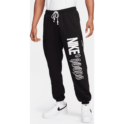 Męskie spodnie do koszykówki Dri-FIT Nike Standard Issue - Czerń ze sklepu Nike poland w kategorii Spodnie męskie - zdjęcie 169755420