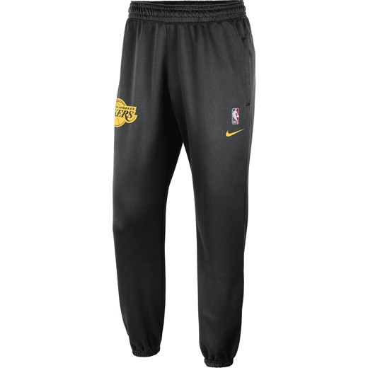 Spodnie męskie Los Angeles Lakers Spotlight Nike Dri-FIT NBA - Czerń ze sklepu Nike poland w kategorii Spodnie męskie - zdjęcie 169755462