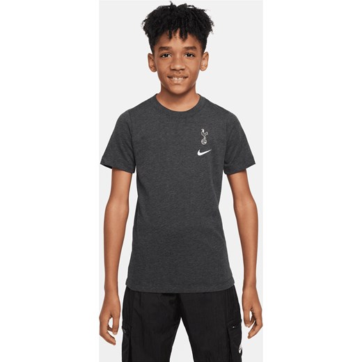 T-shirt piłkarski dla dużych dzieci Nike Tottenham Hotspur - Czerń ze sklepu Nike poland w kategorii T-shirty chłopięce - zdjęcie 169755533
