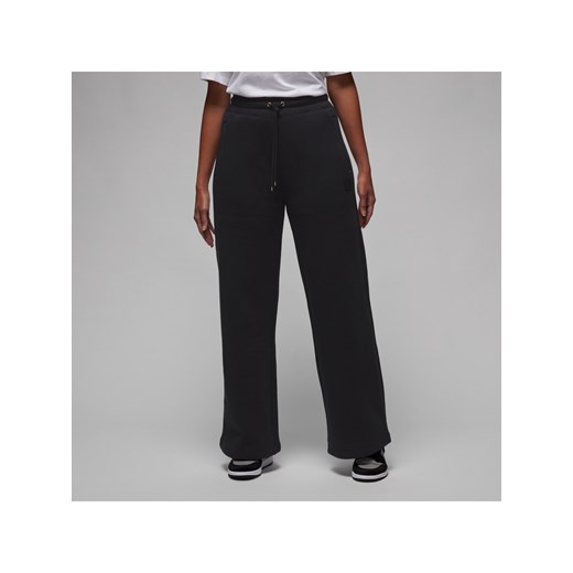Spodnie damskie Jordan Flight Fleece - Czerń ze sklepu Nike poland w kategorii Spodnie damskie - zdjęcie 169755661