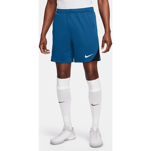 Męskie spodenki piłkarskie Dri-FIT Nike Strike - Niebieski ze sklepu Nike poland w kategorii Spodenki męskie - zdjęcie 169755703