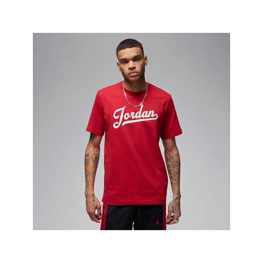 T-shirt męski Jordan Flight MVP - Czerwony Jordan M Nike poland