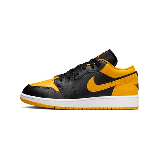 Buty dla dużych dzieci Air Jordan 1 Low - Czerń ze sklepu Nike poland w kategorii Buty sportowe dziecięce - zdjęcie 169755912