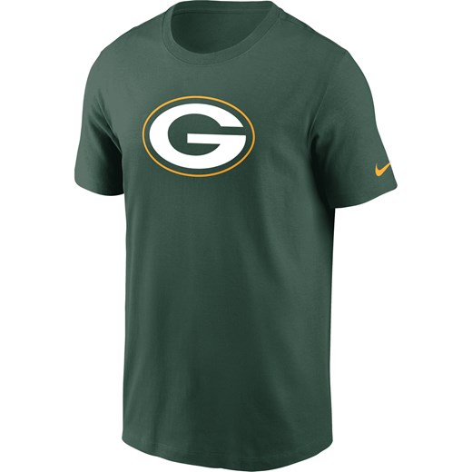 T-shirt dla dużych dzieci (chłopców) z logo Nike Essential (NFL Green bay Packers) - Zieleń ze sklepu Nike poland w kategorii T-shirty chłopięce - zdjęcie 169756183