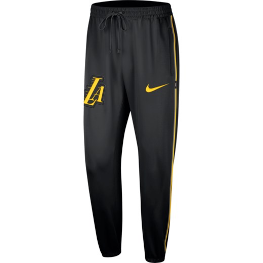 Spodnie męskie Nike Dri-FIT NBA Los Angeles Lakers Showtime City Edition - Czerń Nike XL Nike poland