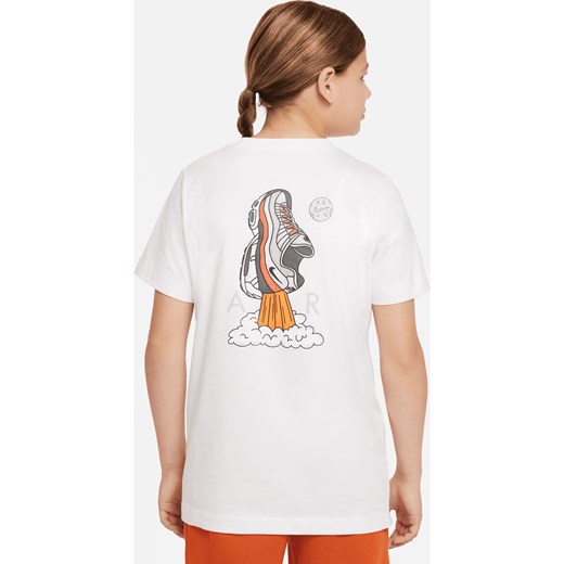 T-shirt dla dużych dzieci Nike Sportswear - Biel ze sklepu Nike poland w kategorii Bluzki dziewczęce - zdjęcie 169756364