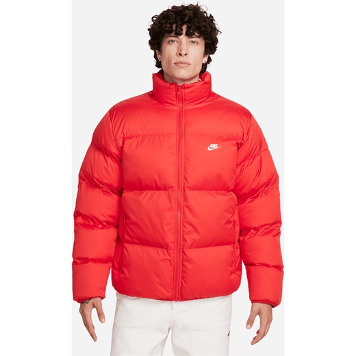Męska kurtka puchowa Nike Sportswear Club - Czerwony ze sklepu Nike poland w kategorii Kurtki męskie - zdjęcie 169756412
