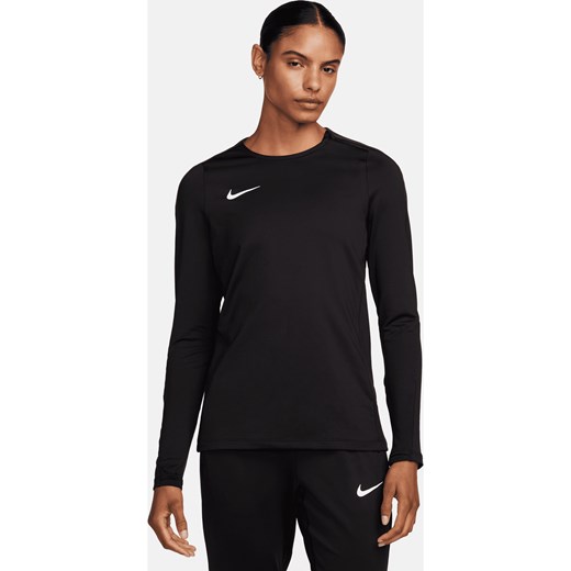 Damska koszulka piłkarska z półokrągłym dekoltem Dri-FIT Nike Strike - Czerń ze sklepu Nike poland w kategorii Bluzki damskie - zdjęcie 169756572