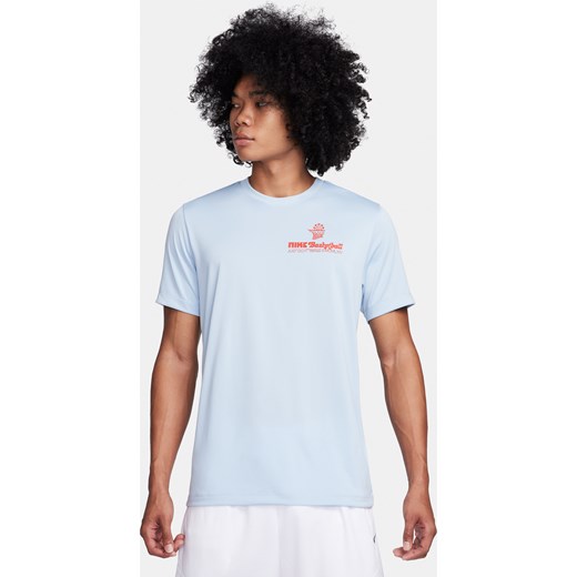 Męski T-shirt do koszykówki Nike Dri-FIT - Niebieski ze sklepu Nike poland w kategorii T-shirty męskie - zdjęcie 169756703