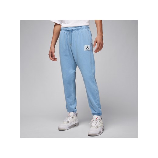 Męskie spodnie dresowe Jordan Flight Fleece - Niebieski ze sklepu Nike poland w kategorii Spodnie męskie - zdjęcie 169756711