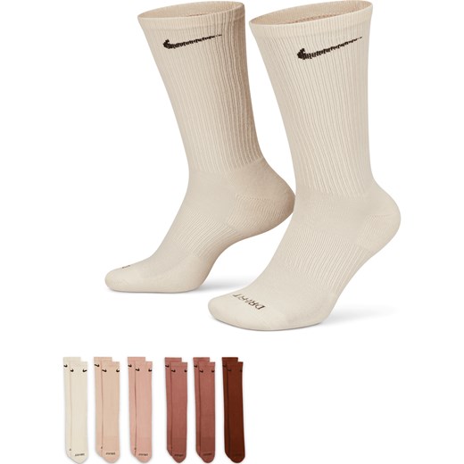 Klasyczne skarpety treningowe Nike Everyday Plus Cushioned (6 par) - Wielokolorowe ze sklepu Nike poland w kategorii Skarpetki męskie - zdjęcie 169756741