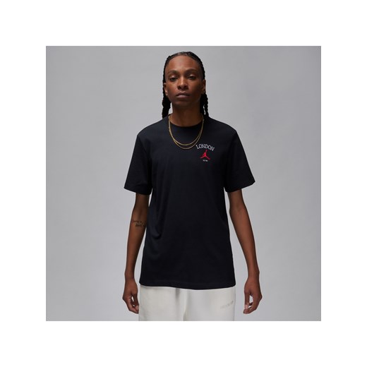 T-shirt męski Jordan London - Czerń ze sklepu Nike poland w kategorii T-shirty męskie - zdjęcie 169757030