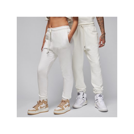Męskie spodnie z dzianiny Jordan Wordmark - Biel ze sklepu Nike poland w kategorii Spodnie męskie - zdjęcie 169757113