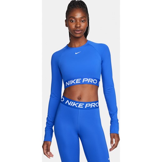 Damska koszulka o skróconym kroju z długim rękawem Dri-FIT Nike Pro 365 - Nike S (EU 36-38) Nike poland