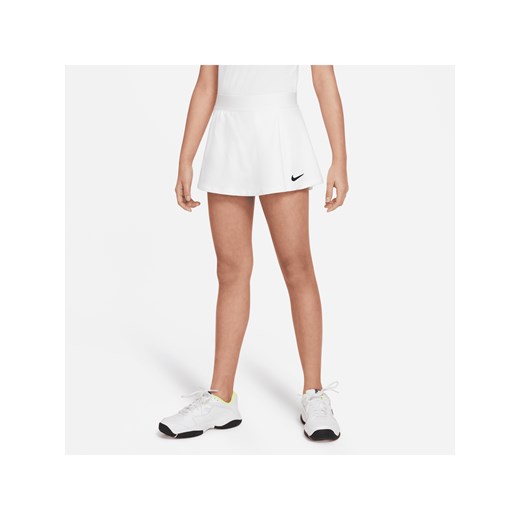 Spódniczka tenisowa dla dużych dzieci (dziewcząt) NikeCourt Dri-FIT Victory - Biel ze sklepu Nike poland w kategorii Spódnice dziewczęce - zdjęcie 169757402