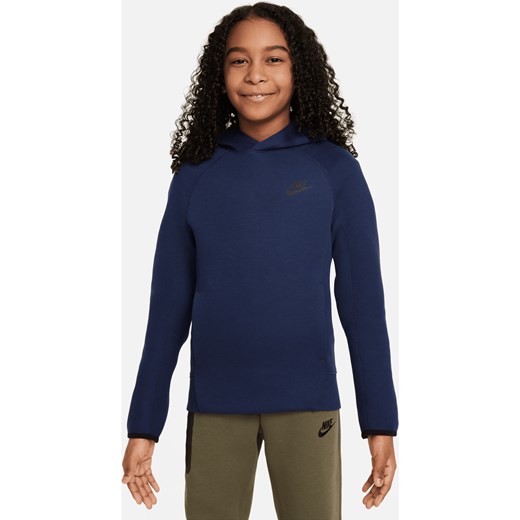 Bluza z kapturem dla dużych dzieci (chłopców) Nike Sportswear Tech Fleece - Nike L Nike poland