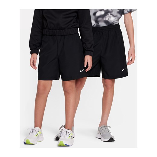 Spodenki treningowe dla dużych dzieci (chłopców) Nike Dri-FIT Multi - Czerń ze sklepu Nike poland w kategorii Spodenki chłopięce - zdjęcie 169757630