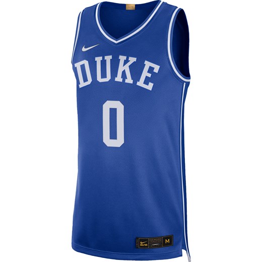 Męska koszulka do koszykówki Nike Dri-FIT College Duke Limited - Niebieski Nike S Nike poland
