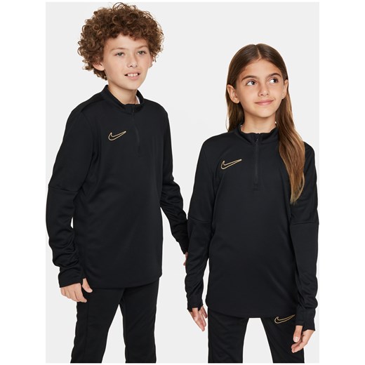 Treningowa koszulka piłkarska dla dużych dzieci Nike Dri-FIT Academy23 - Czerń ze sklepu Nike poland w kategorii T-shirty chłopięce - zdjęcie 169757744