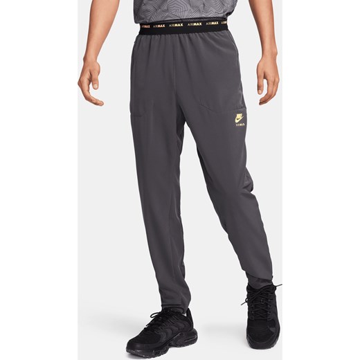 Męskie spodnie z tkaniny Dri-FIT Nike Air Max - Szary Nike S Nike poland