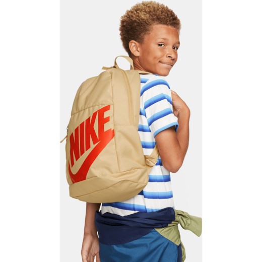 Plecak dziecięcy Nike (20 l) - Brązowy ze sklepu Nike poland w kategorii Plecaki dla dzieci - zdjęcie 169758042