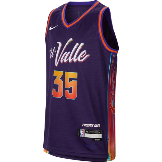 Koszulka dla dużych dzieci Nike Dri-FIT NBA Swingman Kevin Durant Phoenix Suns City Edition 2023/24 - Fiolet ze sklepu Nike poland w kategorii T-shirty chłopięce - zdjęcie 169758212