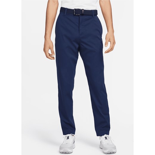 Męskie chinosy o dopasowanym kroju do golfa Nike Tour Repel - Niebieski Nike 36/32 Nike poland