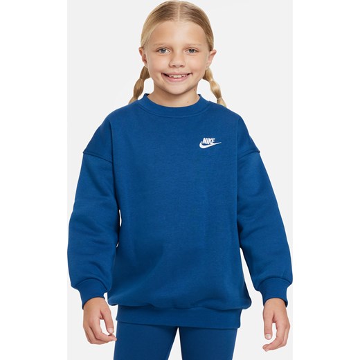 Bluza dresowa dla dużych dzieci (dziewcząt) o kroju oversize Nike Sportswear Nike S Nike poland