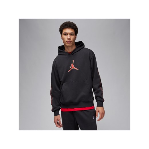 Męska dzianinowa bluza z kapturem Jordan Flight MVP - Czerń ze sklepu Nike poland w kategorii Bluzy męskie - zdjęcie 169758471