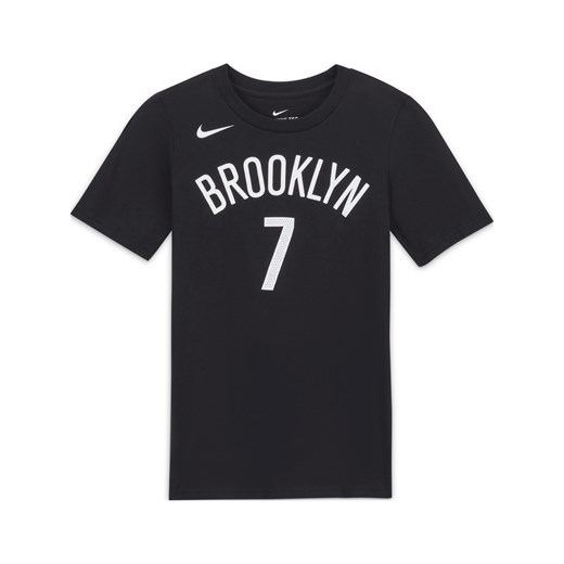 T-shirt chłopięce czarny Nike z krótkim rękawem 