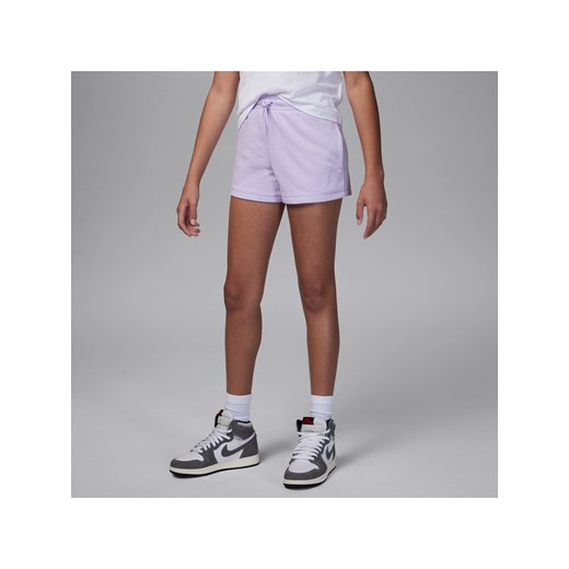 Spodenki dla dużych dzieci (dziewcząt) Jordan - Fiolet Jordan L Nike poland