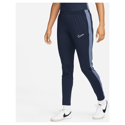 Damskie spodnie piłkarskie Nike Dri-FIT Academy - Niebieski ze sklepu Nike poland w kategorii Spodnie damskie - zdjęcie 169759074