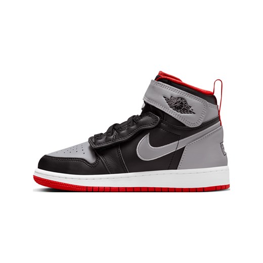 Buty dla dużych dzieci Air Jordan 1 Hi FlyEase - Czerń ze sklepu Nike poland w kategorii Buty sportowe dziecięce - zdjęcie 169759152