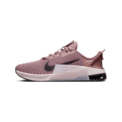 Buty sportowe damskie Nike różowe płaskie na wiosnę wiązane 