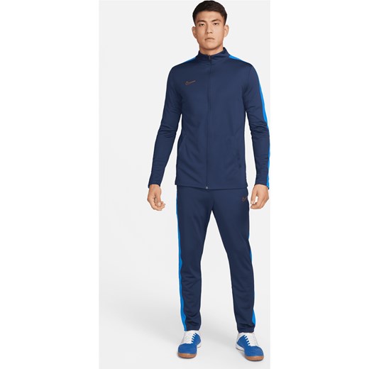 Męski dres piłkarski Dri-FIT Nike Academy - Niebieski ze sklepu Nike poland w kategorii Dresy męskie - zdjęcie 169759322