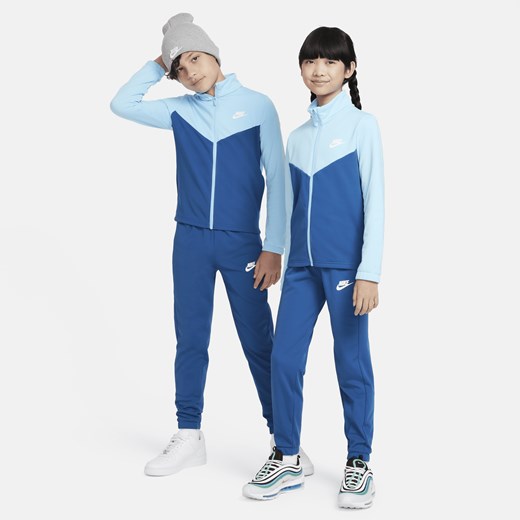 Dres dla dużych dzieci Nike Sportswear - Niebieski Nike XL Nike poland