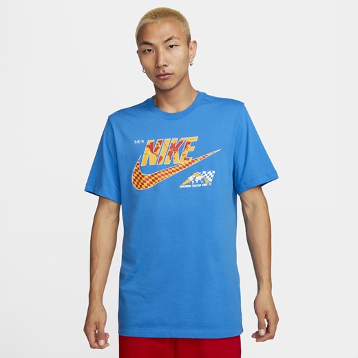 T-shirt męski Nike Sportswear - Niebieski Nike L Nike poland