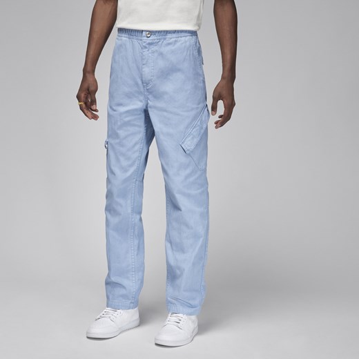 Męskie spodnie Chicago z efektem sprania Jordan Essentials - Niebieski Jordan XL Nike poland promocja