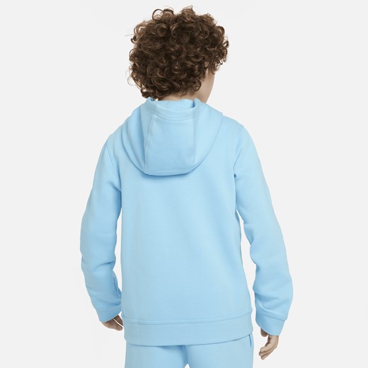 Dzianinowa bluza z kapturem i grafiką dla dużych dzieci (chłopców) Nike Nike L Nike poland